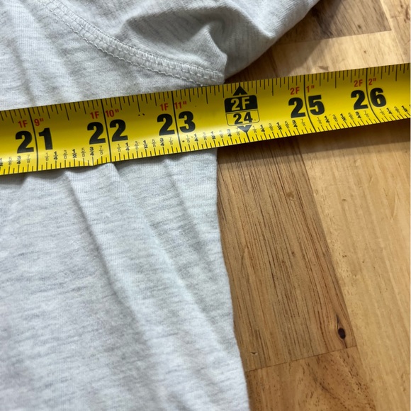 Weatherproof Vintage Light Gray Henley Long Sleeve Shirt XXL - Picture 3 of 5